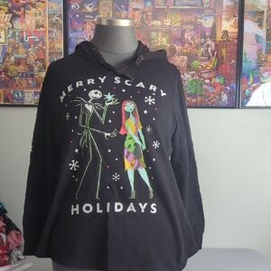 Torrid Black Hoodie with Colorful Characters